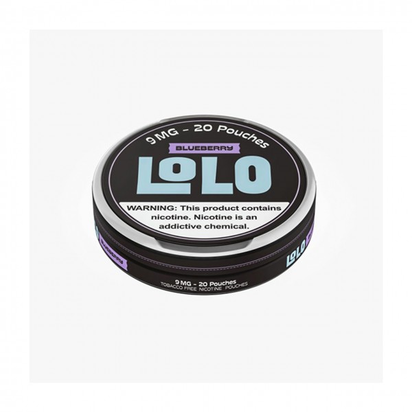 LoLo Nicotine Pouches - Blueberry