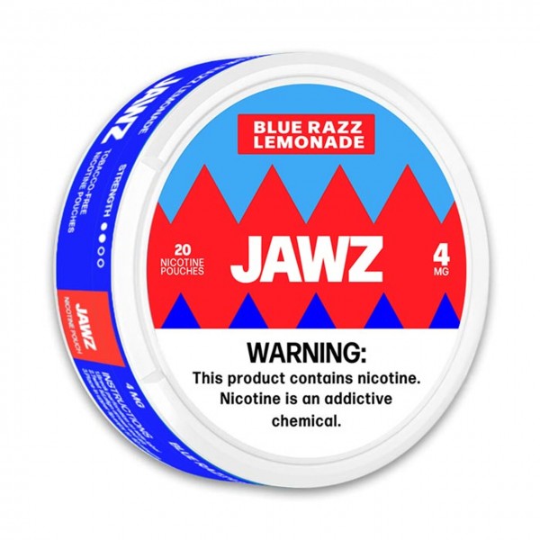 JAWZ Nicotine Pouches - Blue Razz Lemonade