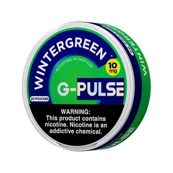 G-Pulse Nicotine Pouches - Wintergreen