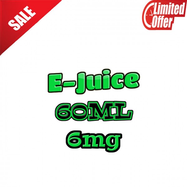 E-Juice 60ML 6mg