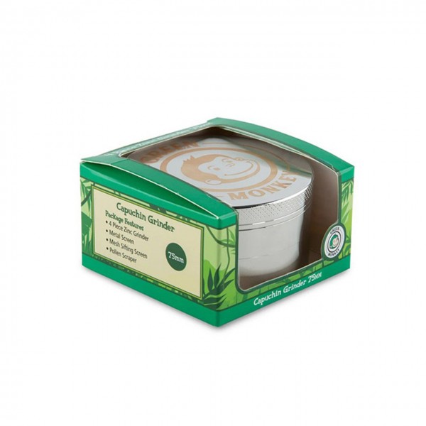 Green Monkey Capuchin 75mm Grinder