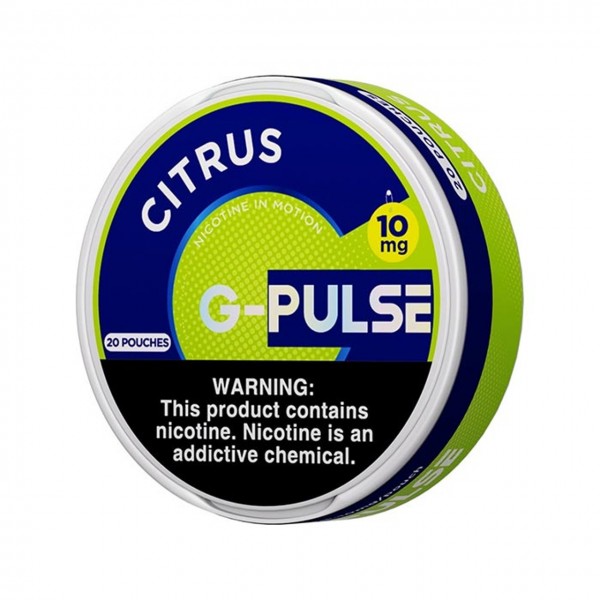 G-Pulse Nicotine Pouches - Citrus