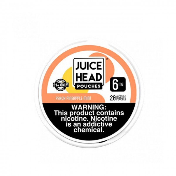 Juice Head Nicotine Pouches - Peach Pineapple Mint